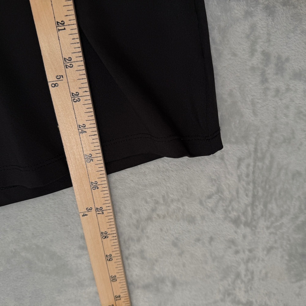 Cutter & Buck Mens XL Black Quarter Zip Performance Polo Shirt Short Sleeve Logo - Picture 9 of 9